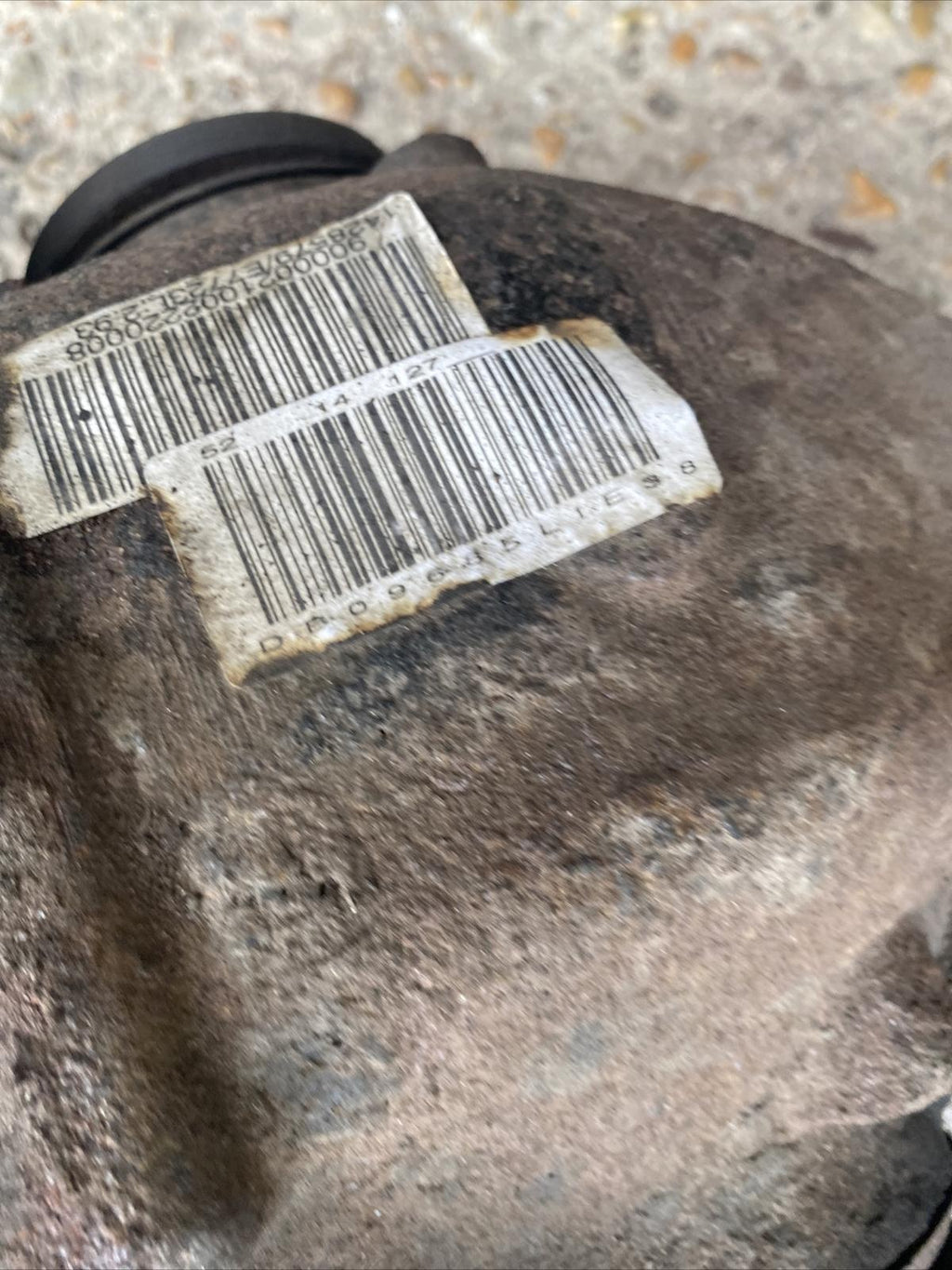BMW E38 7 Series Rear Differential #1428579 Ratio 2.93