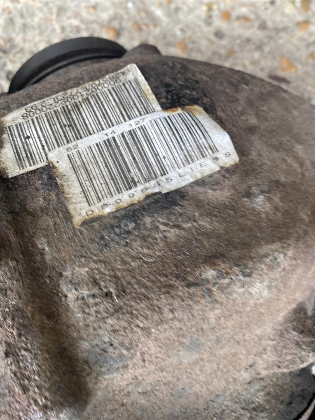 BMW E38 7 Series Rear Differential #1428579 Ratio 2.93
