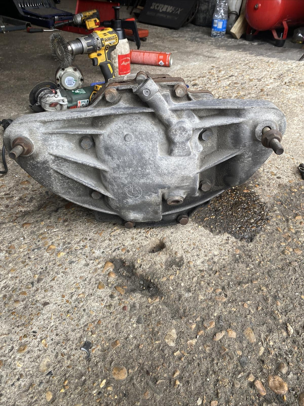 BMW E38 7 Series Rear Differential #1428579 Ratio 2.93