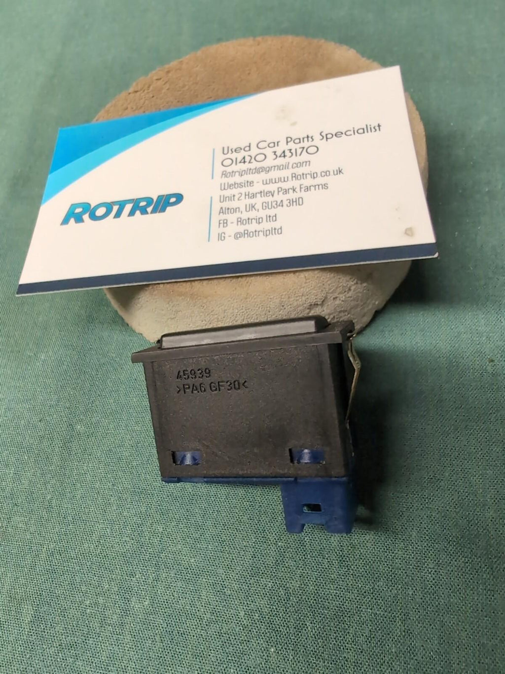 BMW E46 E39 E38 3 5 7 Series ASC Traction Control Dash Switch BLUE Rear #8363694