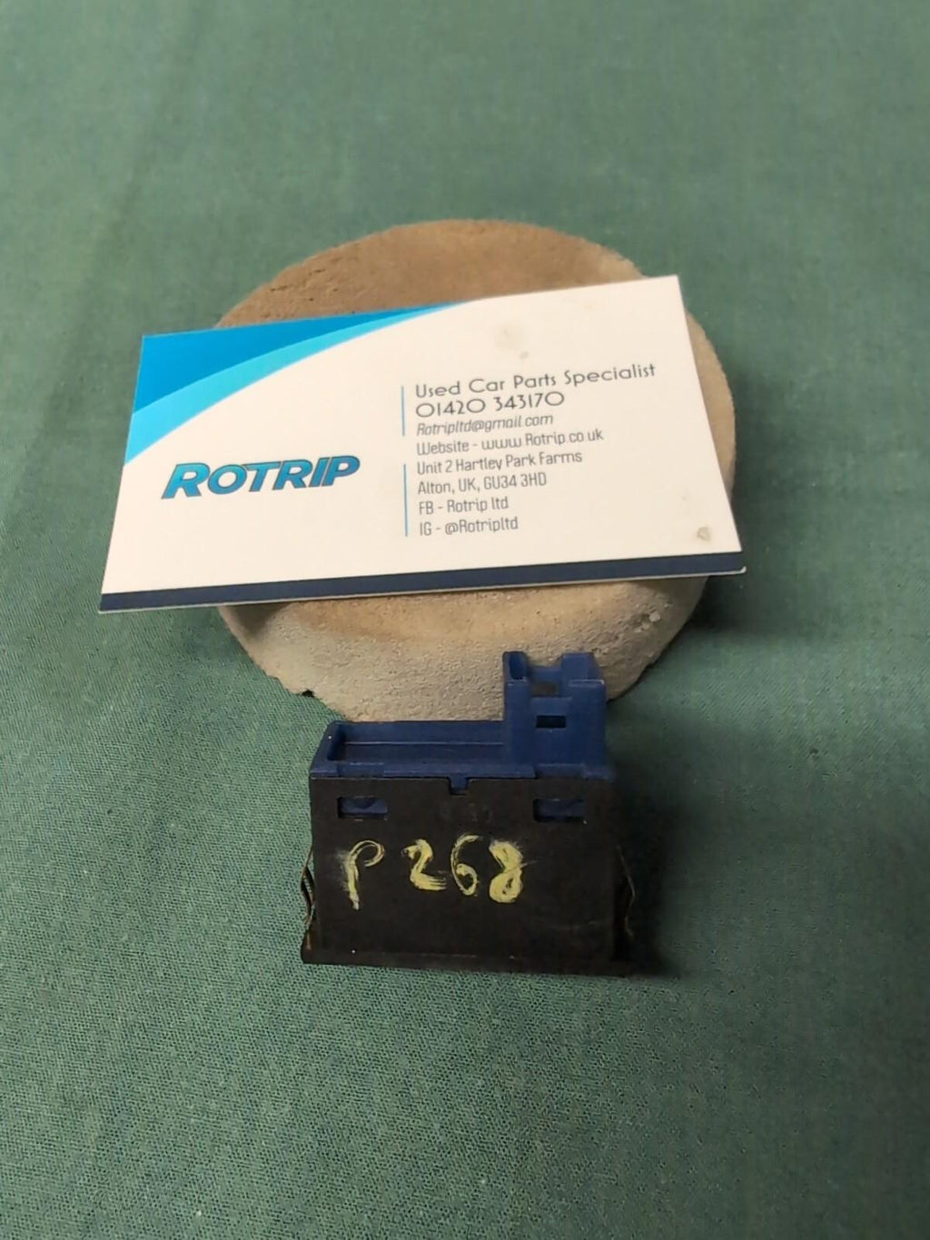 BMW E46 E39 E38 3 5 7 Series ASC Traction Control Dash Switch BLUE Rear #8363694