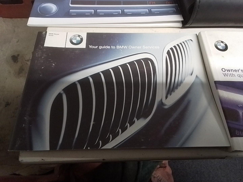BMW E39 5 SERIES OWNERS MANUALS/HANDBOOK AND WALLET