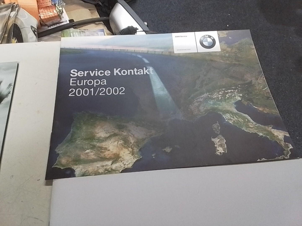 BMW E39 5 SERIES OWNERS MANUALS/HANDBOOK AND WALLET