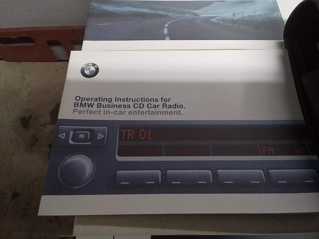 BMW E39 5 SERIES OWNERS MANUALS/HANDBOOK AND WALLET