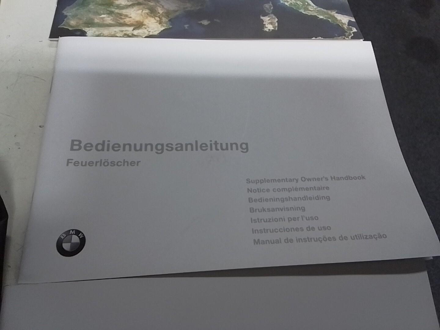 BMW E39 5 SERIES OWNERS MANUALS/HANDBOOK AND WALLET