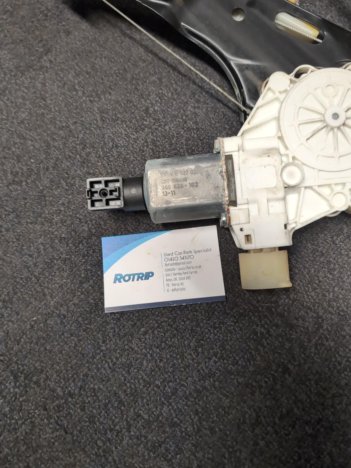 BMW X1 E84 WINDOW REGULATOR FRONT PASSENGER SIDE N/S #2990293 (P282)