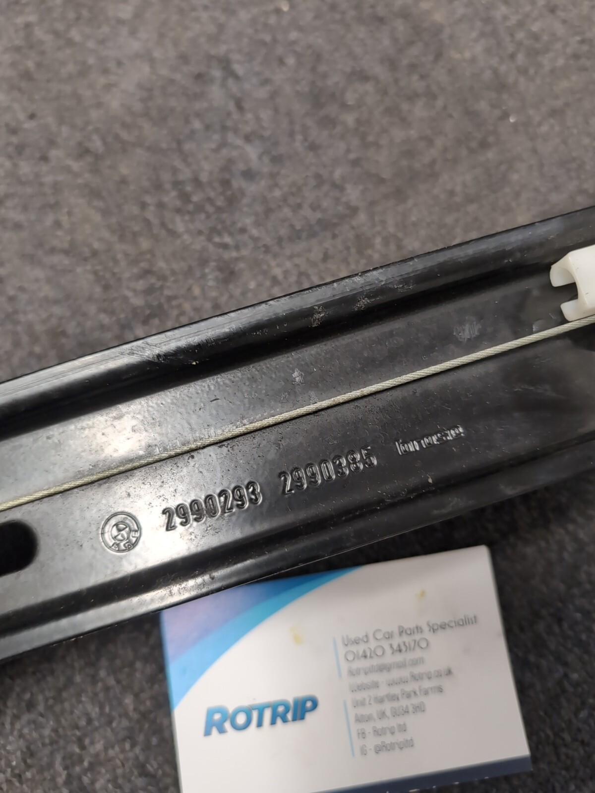 BMW X1 E84 WINDOW REGULATOR FRONT PASSENGER SIDE N/S #2990293 (P282)
