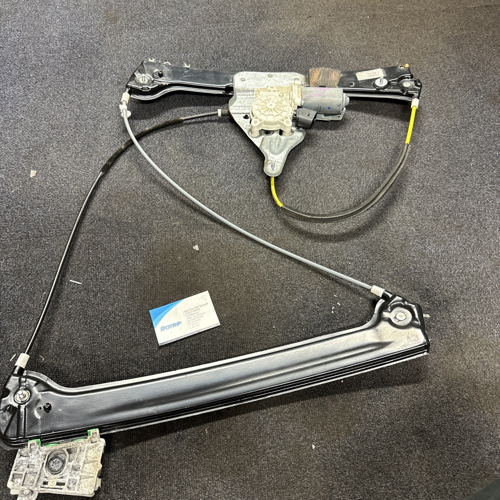 BMW E64 6 Series Convertible N/S Left Window Regulator Mechanism #7008625