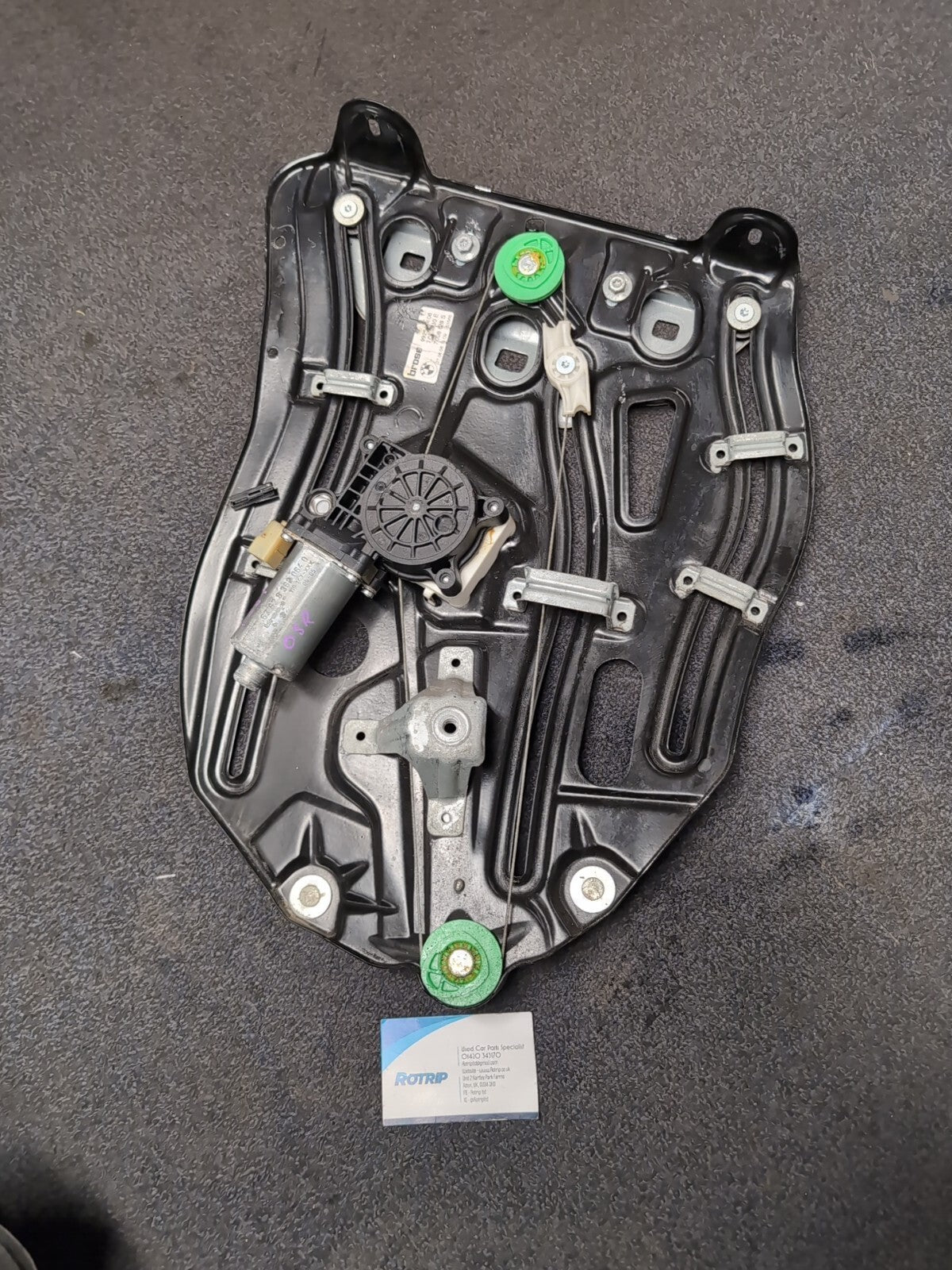 BMW 6 Series E63 E64 O/S Rear Window Regulator With Motor #7008628S