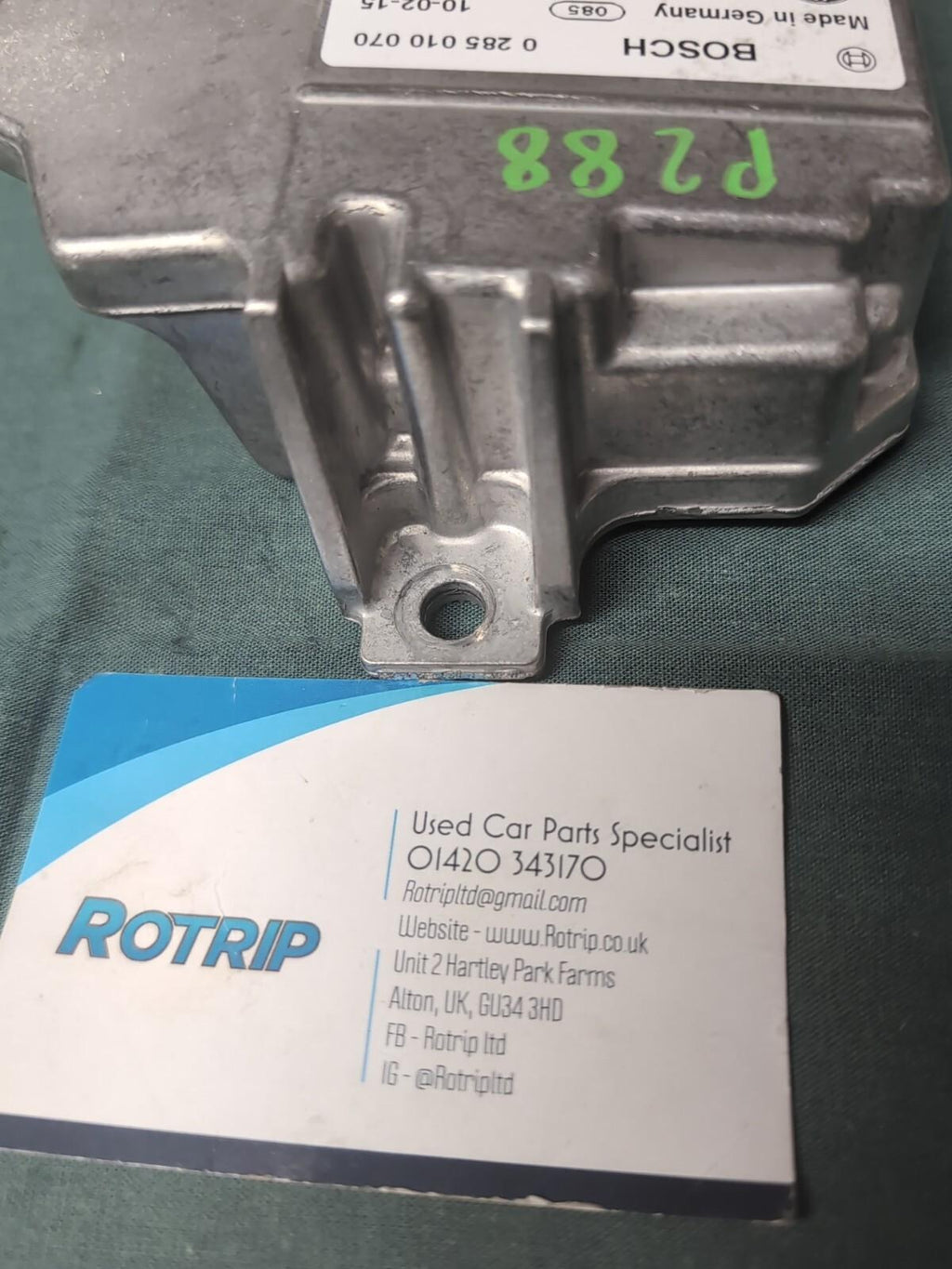 BMW 1 3 Series E81 E87 E90 E91 Control Unit bag ECU NO CRASH DATA #9184432-02