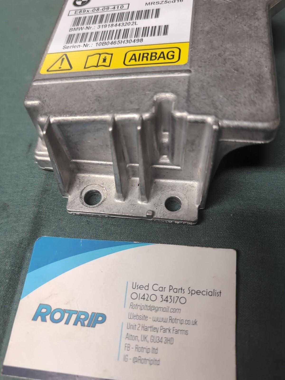 BMW 1 3 Series E81 E87 E90 E91 Control Unit bag ECU NO CRASH DATA #9184432-02