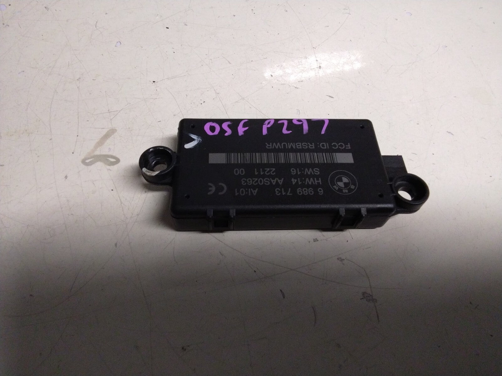 BMW E93 3 SERIES DOOR ALARM SENSOR (O/S) FRONT DRIVERS #6989713