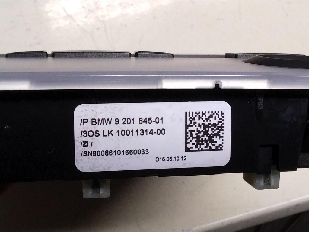 BMW E82 1 SERIES INTERIOR ROOF READING LIGHTS AND ALARM SENSOR 9201645