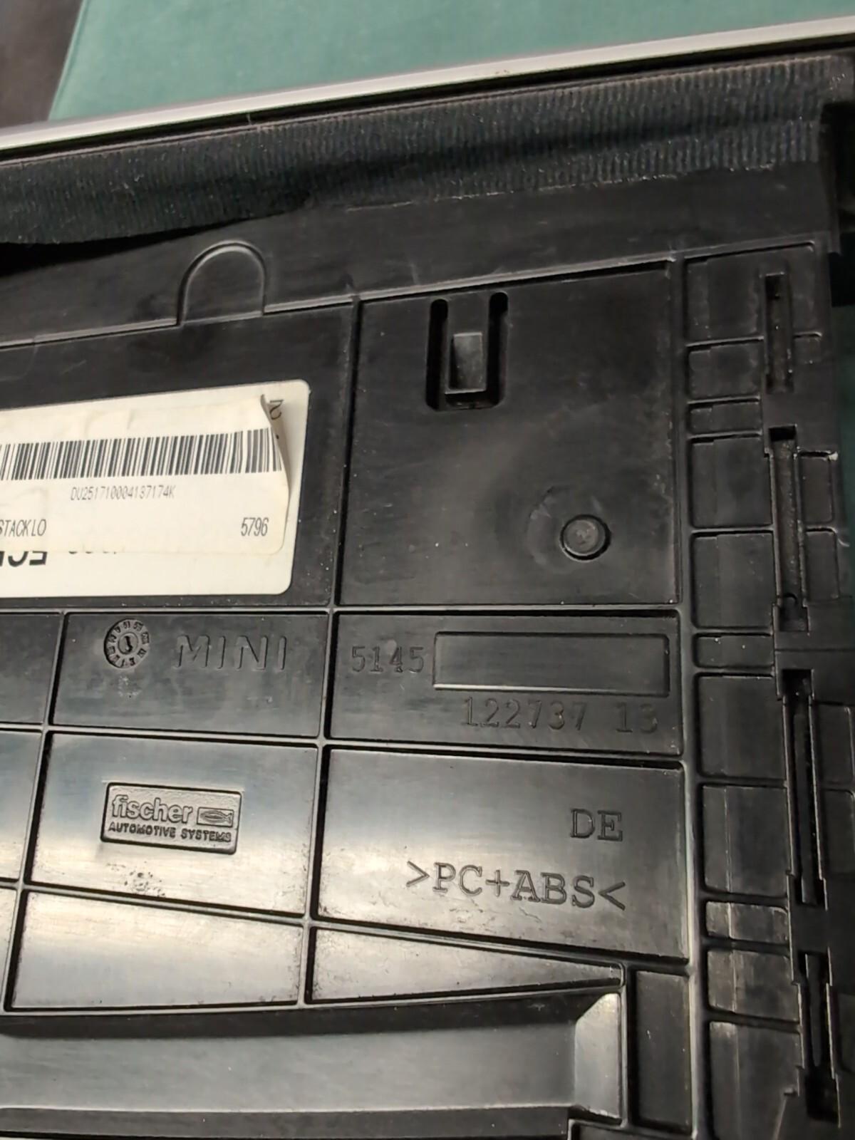 BMW Mini One RHD Dashboard Storage Compartment Cubby #122737 13