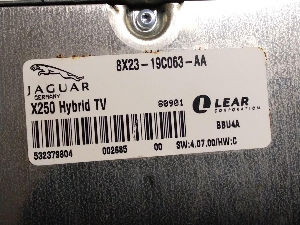 JAGUAR XF X250 HYBRID TV TUNER CONTROL MODULE 8X2319C063AA