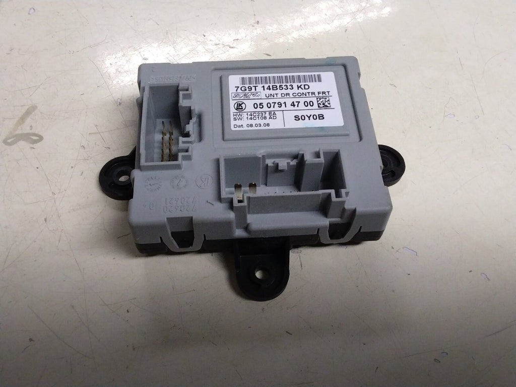 JAGUAR XF X250 PASSENGER (N/S) FRONT DOOR CONTROL MODULE 7G9T14B533KD