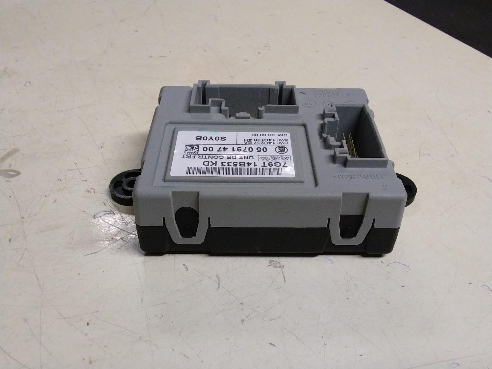 JAGUAR XF X250 PASSENGER (N/S) FRONT DOOR CONTROL MODULE 7G9T14B533KD