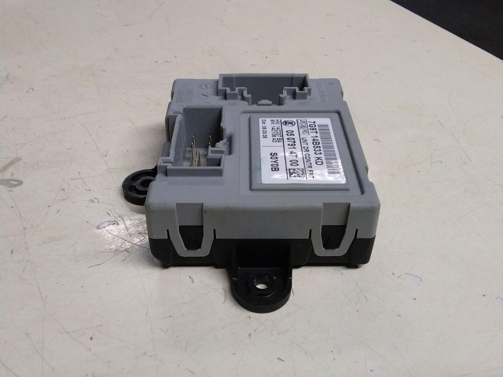 JAGUAR XF X250 PASSENGER (N/S) FRONT DOOR CONTROL MODULE 7G9T14B533KD