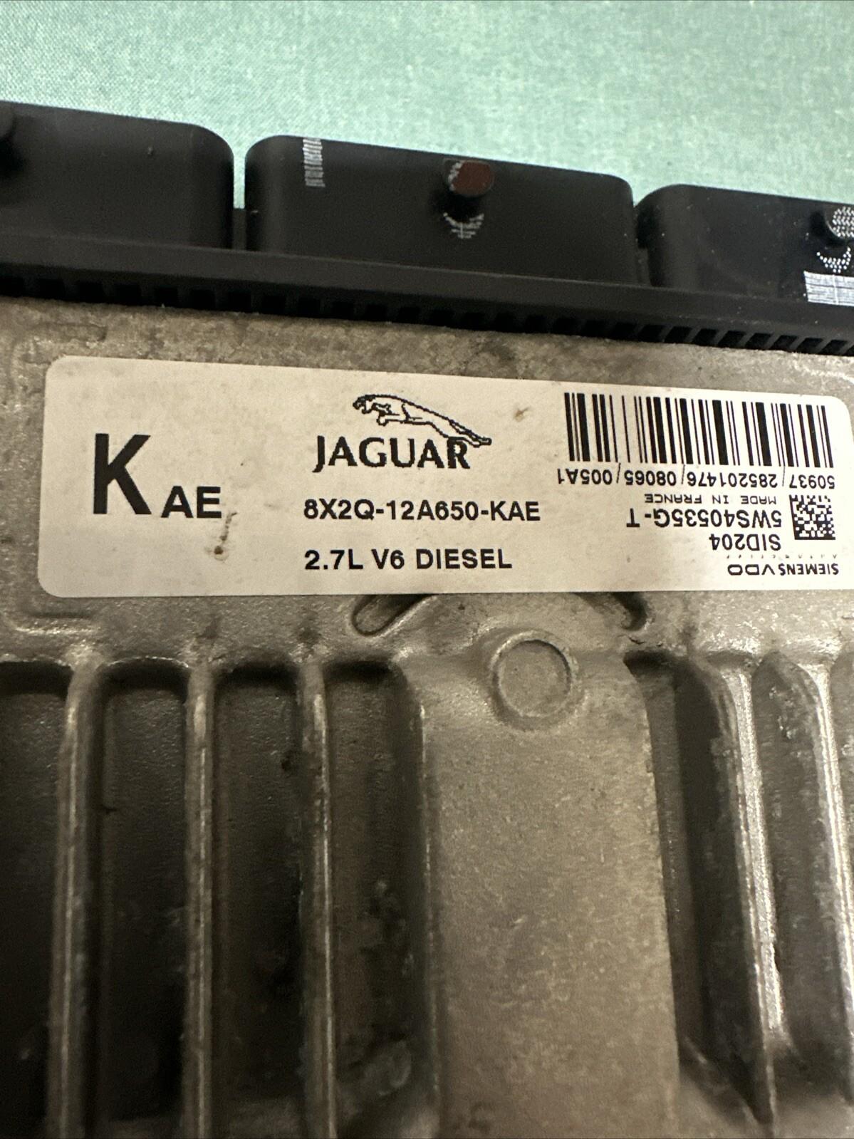 Jaguar XF X250 (2008) 2.7 V6 Diesel Engine Control Unit (ECU) #8X2Q12A650KAE