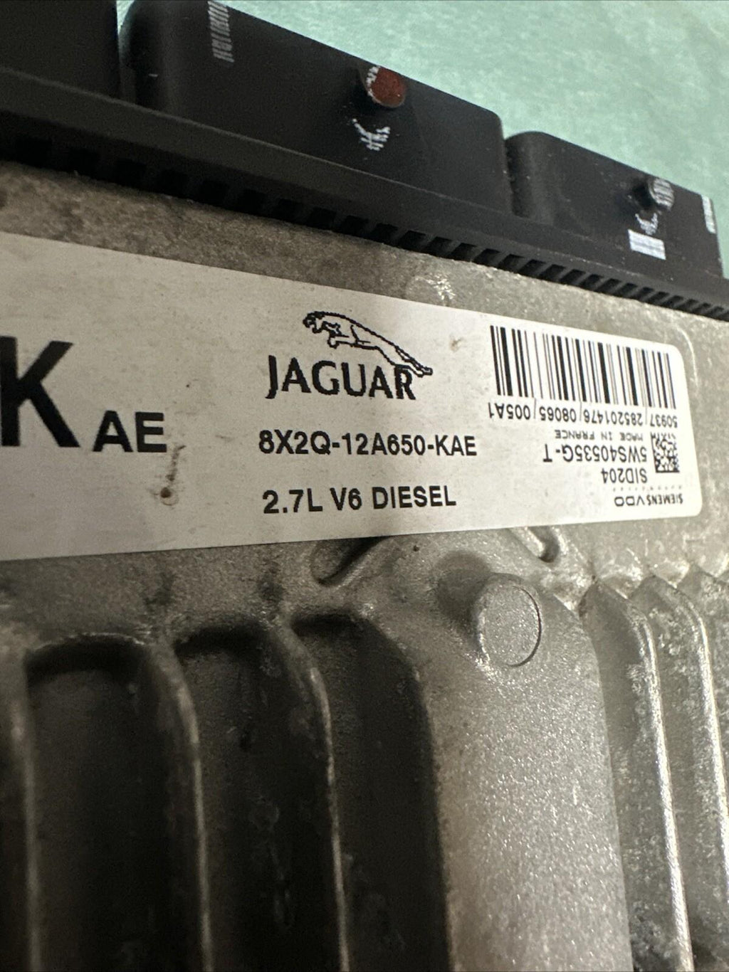 Jaguar XF X250 (2008) 2.7 V6 Diesel Engine Control Unit (ECU) #8X2Q12A650KAE