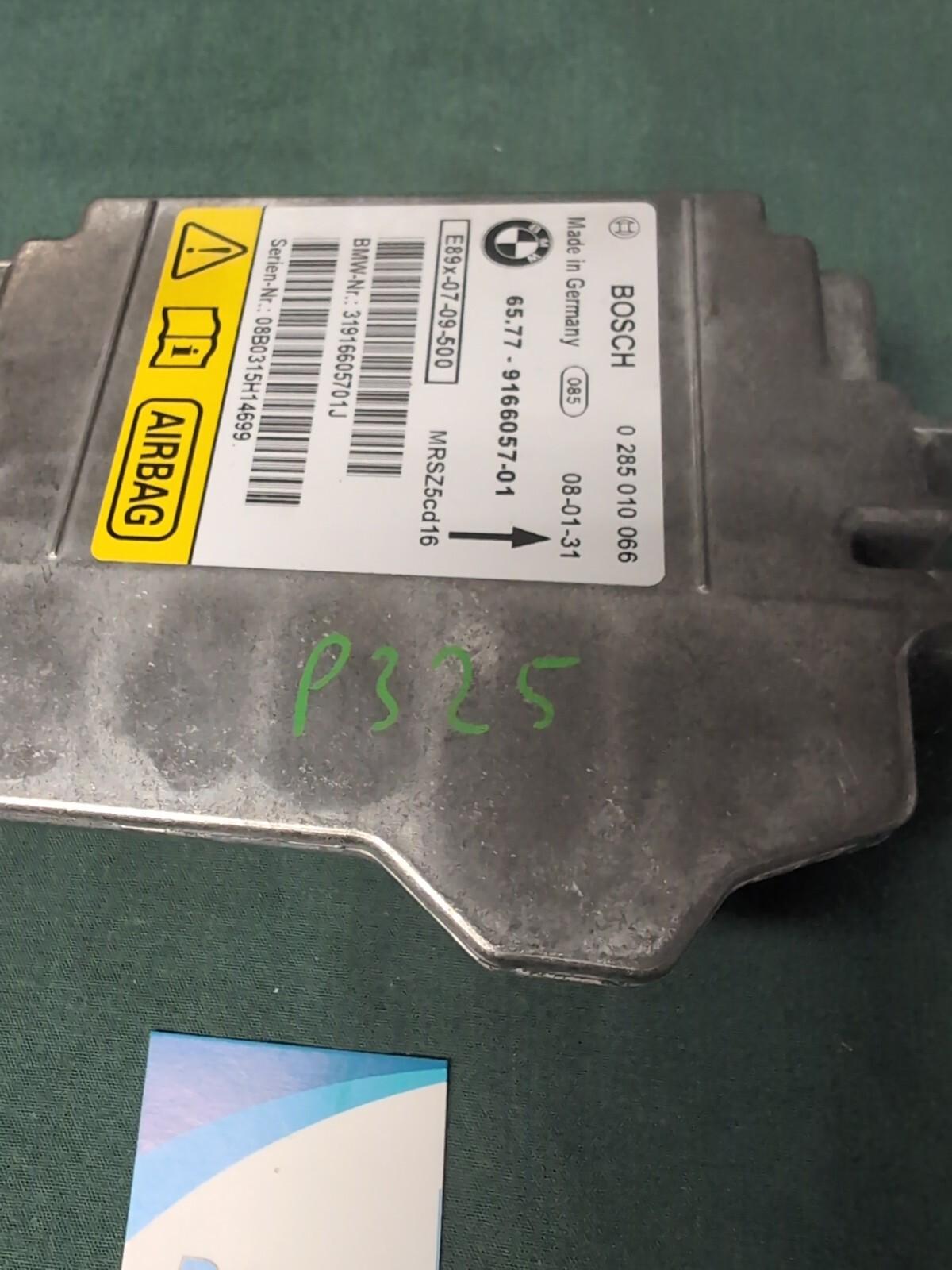 BMW E81 E87 E90 E91 AIRBAG CONTROL UNIT CRASH MODULE ECU #9166057-01 0285010066