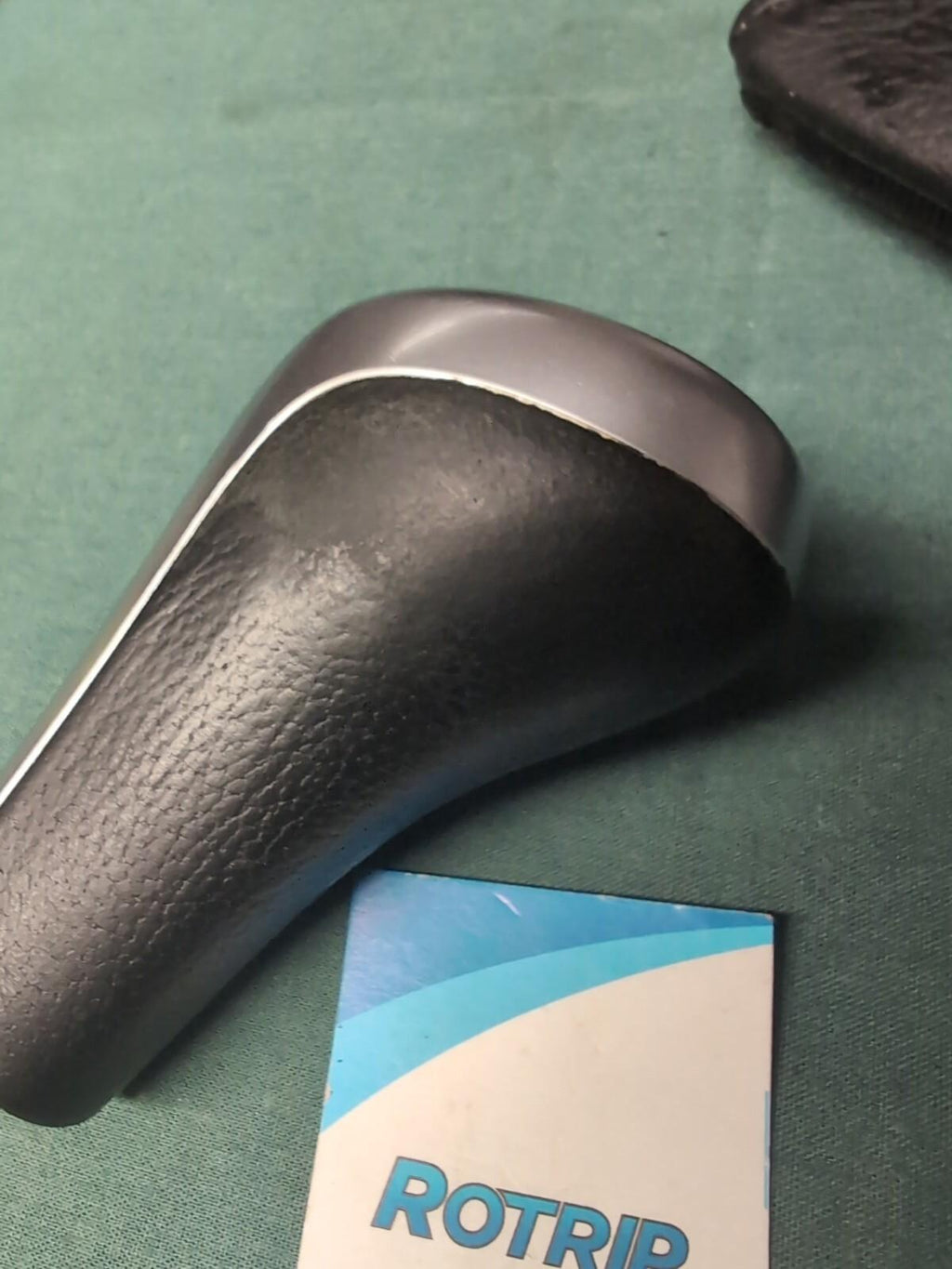 BMW 3 SERIES E90/91/92/93 6 SPEED BLACK GEAR KNOB AND LEVER TRIM COVER 7595283