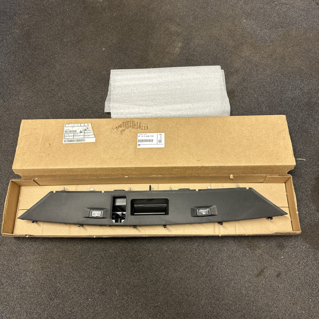 BMW X7 G07 Number Plate Light/Boot Button Holder Trim #5A30729