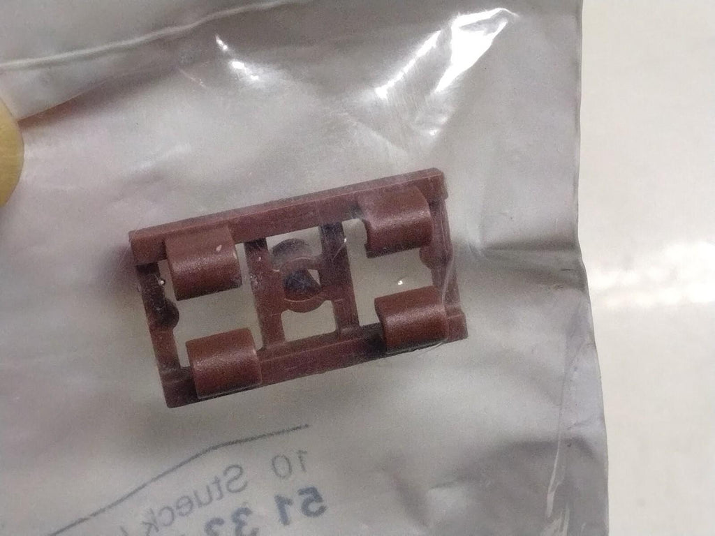 BMW X5 E53 DOOR SEAL CLAMP (BROWN) PACK OF 10 #7052945