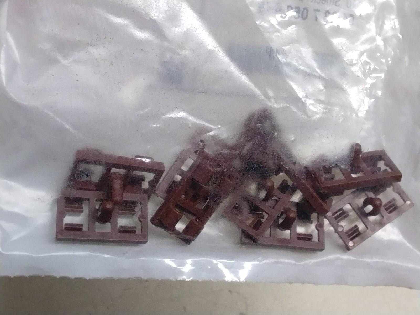 BMW X5 E53 DOOR SEAL CLAMP (BROWN) PACK OF 10 #7052945