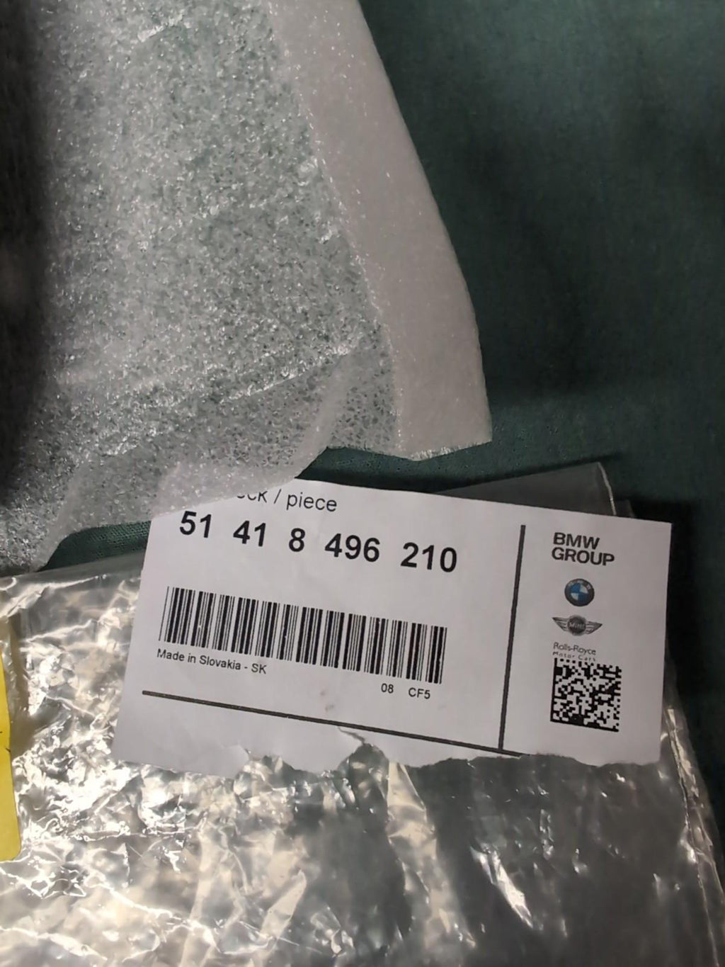 BMW Z4 G29 Front Passenger Switch Cover #51 41 8496210