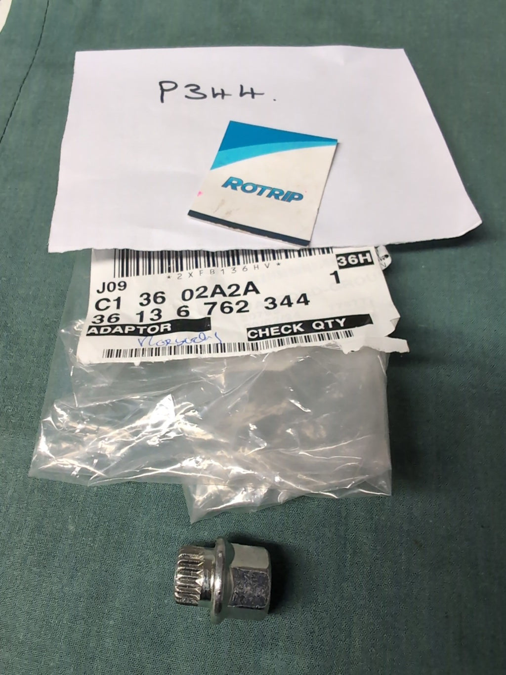 Genuine BMW MINI M3 M5 M6 X3 X5 Adapter With Code 40/SW17MM #36136762344