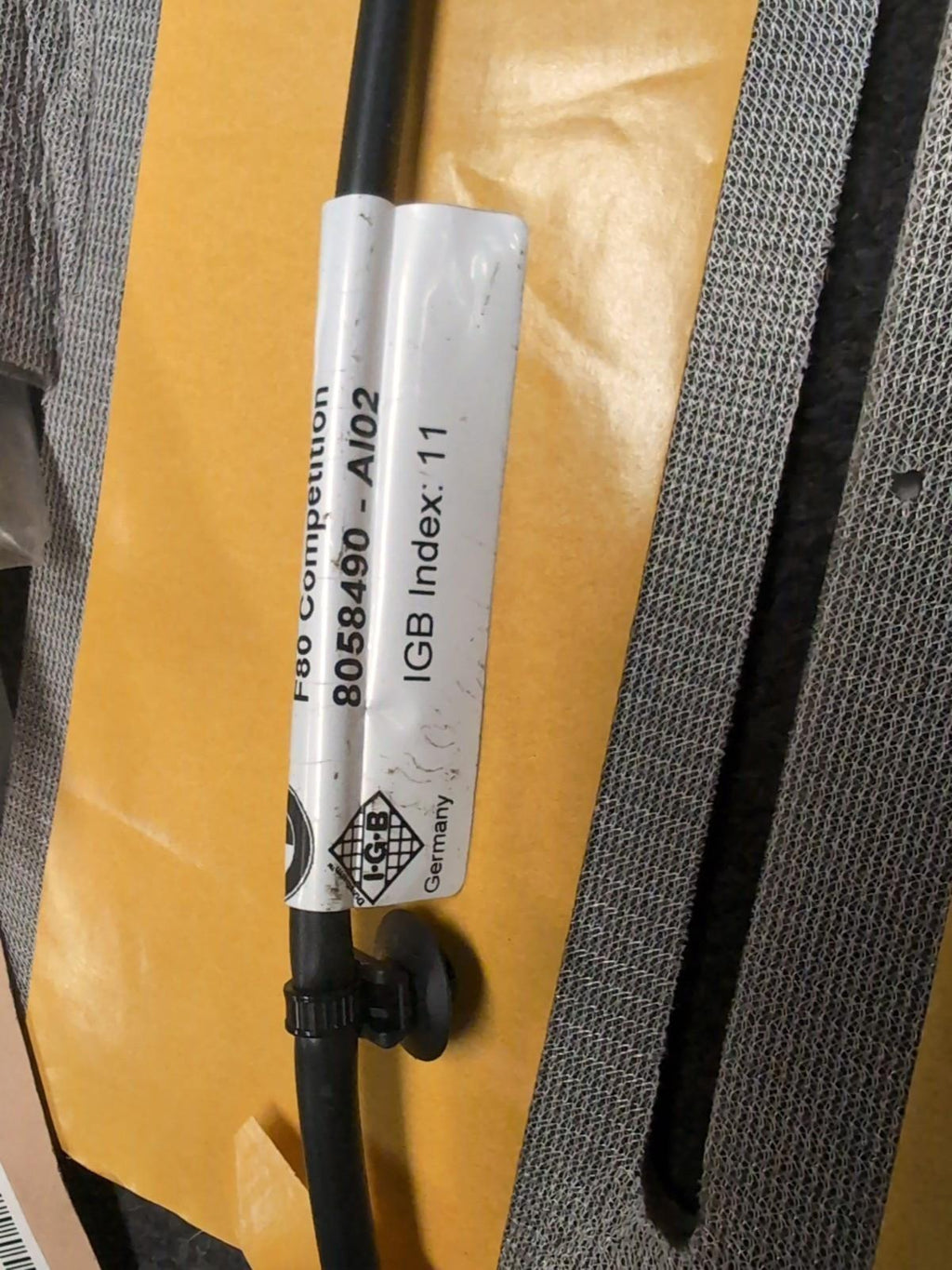 BMW Heating Element, Sports Backrest #52 10 8058490 (Inc M3,M4 GTS +M4)