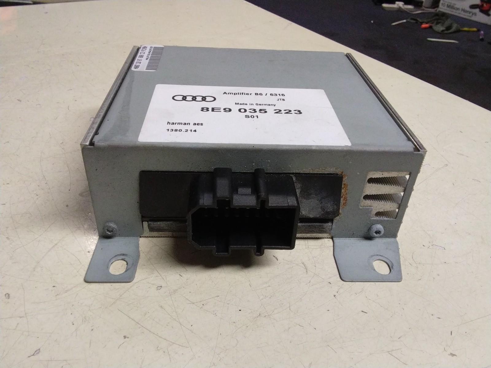 AUDI A4 B6 AUDIO AMPLIFIER 8E9035223
