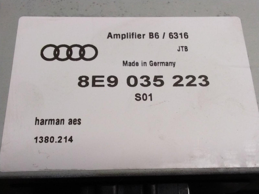 AUDI A4 B6 AUDIO AMPLIFIER 8E9035223