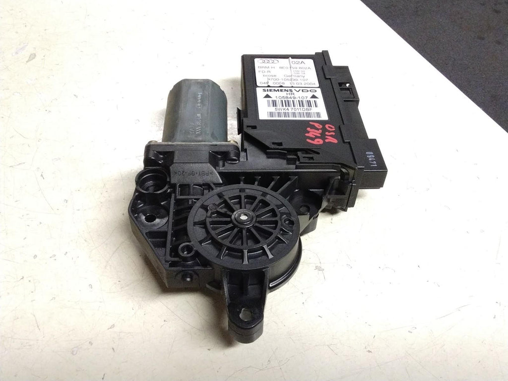 AUDI A4 B6 DRIVERS (O/S) REAR WINDOW MOTOR #8E0959802A