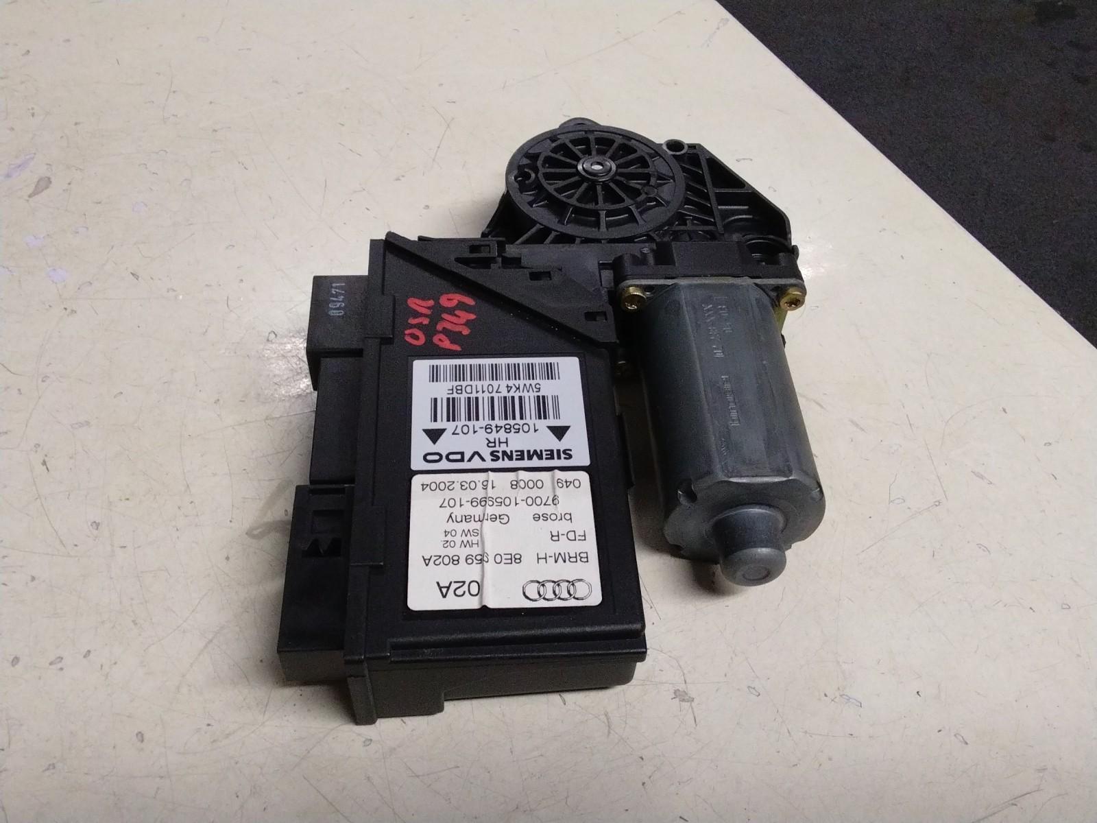 AUDI A4 B6 DRIVERS (O/S) REAR WINDOW MOTOR #8E0959802A