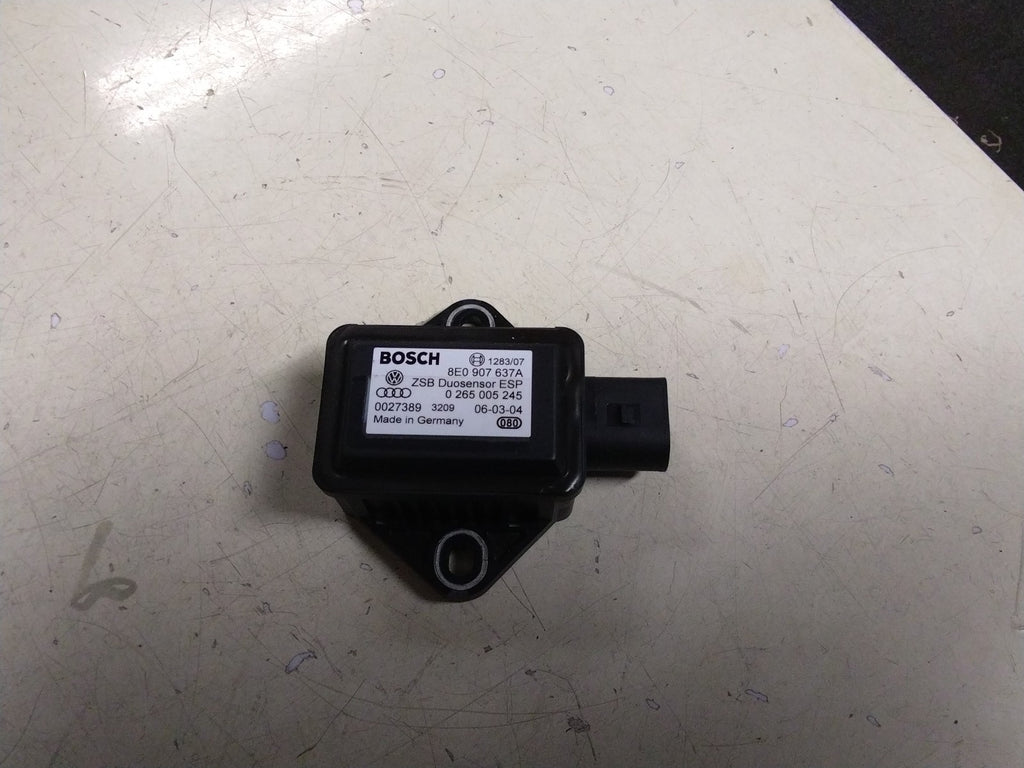 AUDI A4 B6 YAW RATE SENSOR 8E0907637A