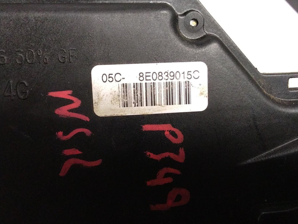 AUDI A4 B6 PASSENGER (N/S) REAR DOOR LOCK AND ACTUATOR 8E0839015C
