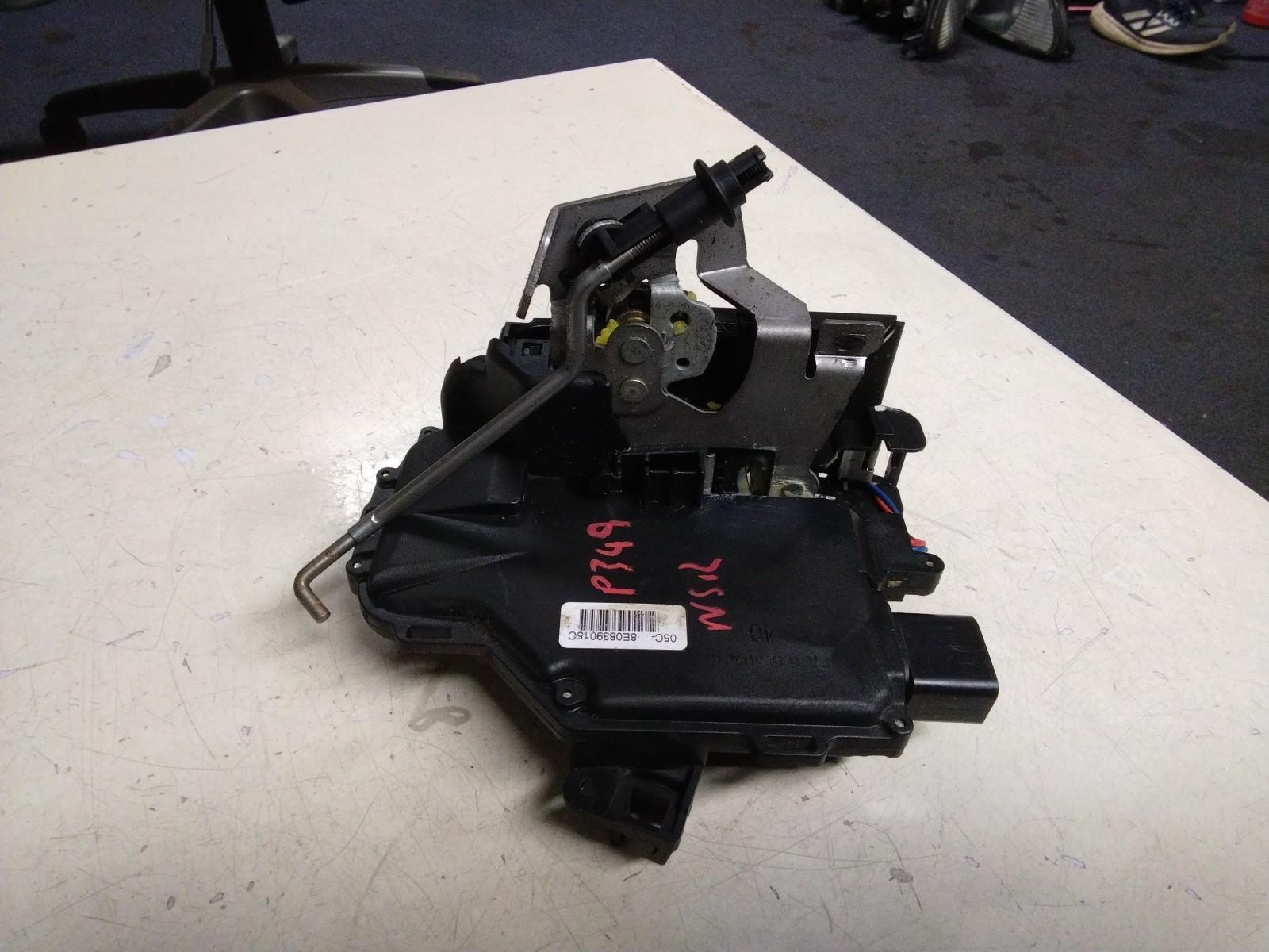 AUDI A4 B6 PASSENGER (N/S) REAR DOOR LOCK AND ACTUATOR 8E0839015C