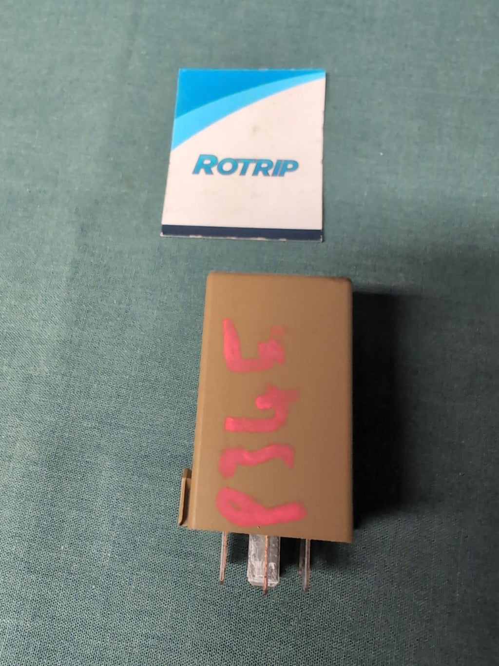 BMW E39 5 SERIES BROWN 7 PIN WINDSCREEN WIPER RELAY #61.36-8384505