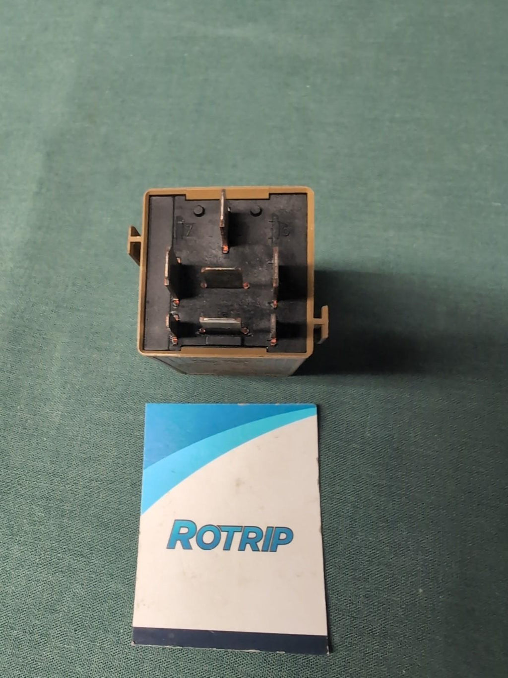 BMW E39 5 SERIES BROWN 7 PIN WINDSCREEN WIPER RELAY #61.36-8384505