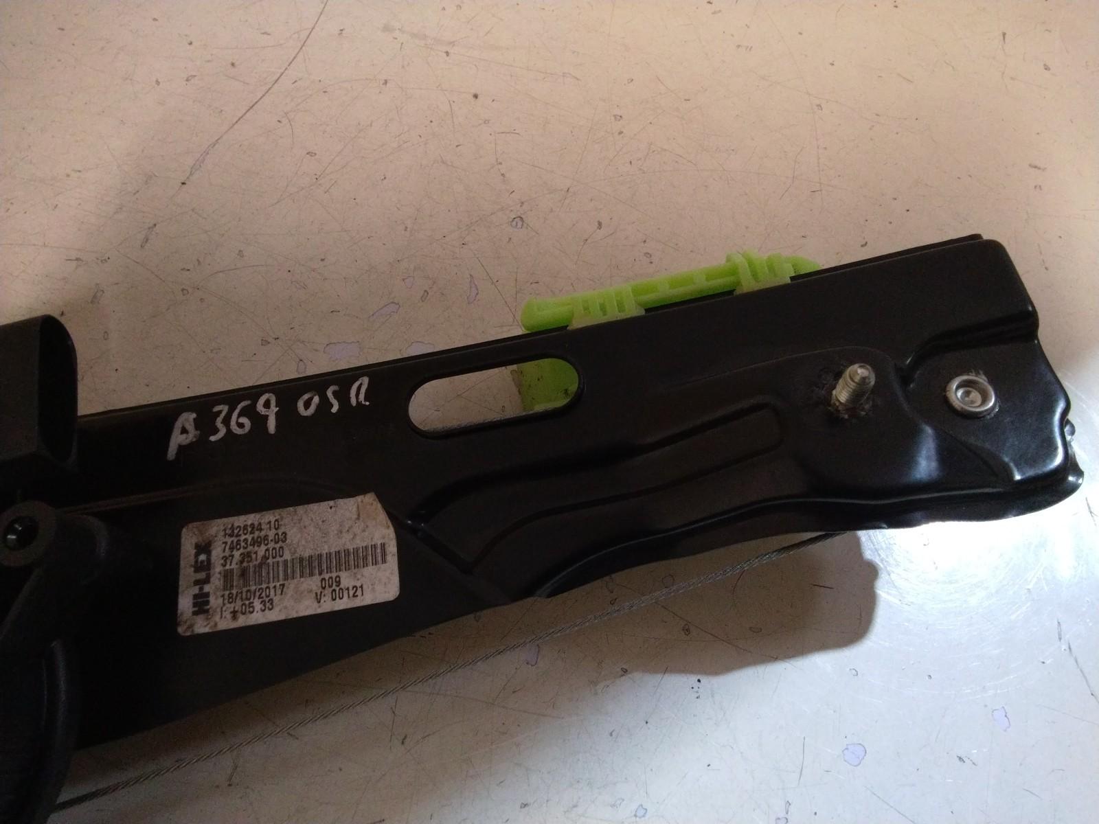 MINI CLUBMAN F54 DRIVERS (O/S) REAR WINDOW REGULATOR AND MOTOR 7463496