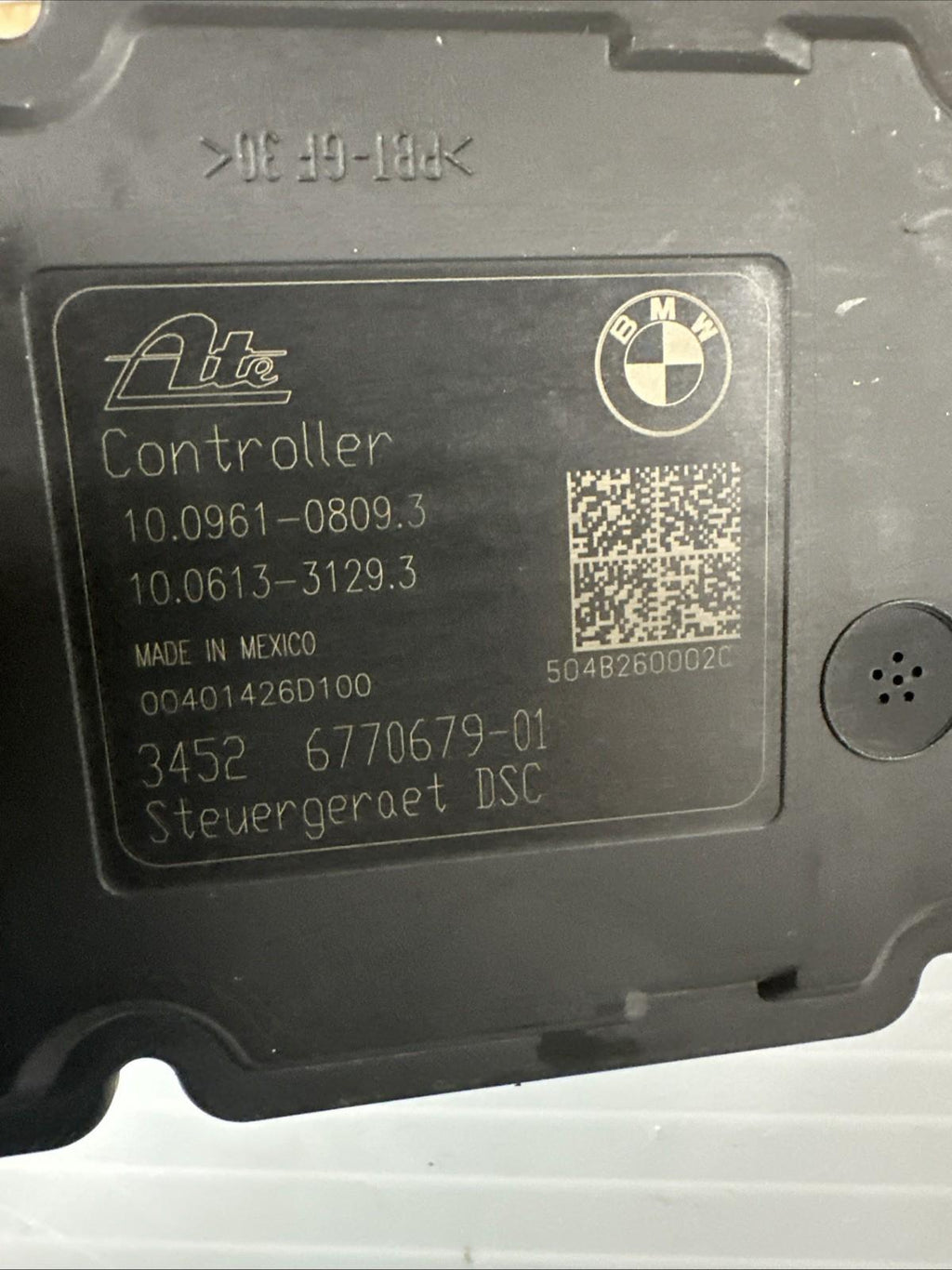 BMW E90/E91 3 Series ABS Pump/DSC Controller #6770679 #6770678