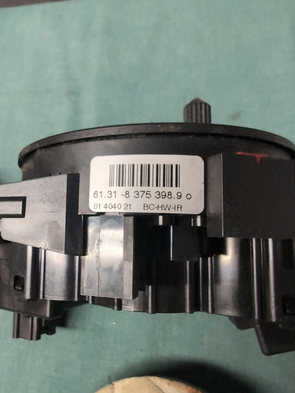 BMW E39 5 SERIES STEERING COLUMN SLIP RING WITH LIGHT/WIPER STALKS #8375398.9
