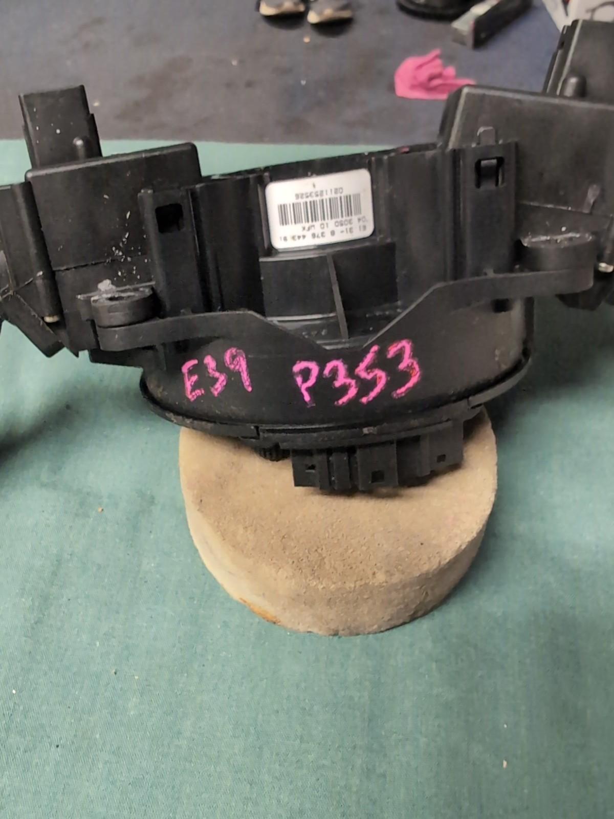 BMW E39 5 SERIES STEERING COLUMN SLIP RING WITH LIGHT/WIPER STALKS #8375398.9