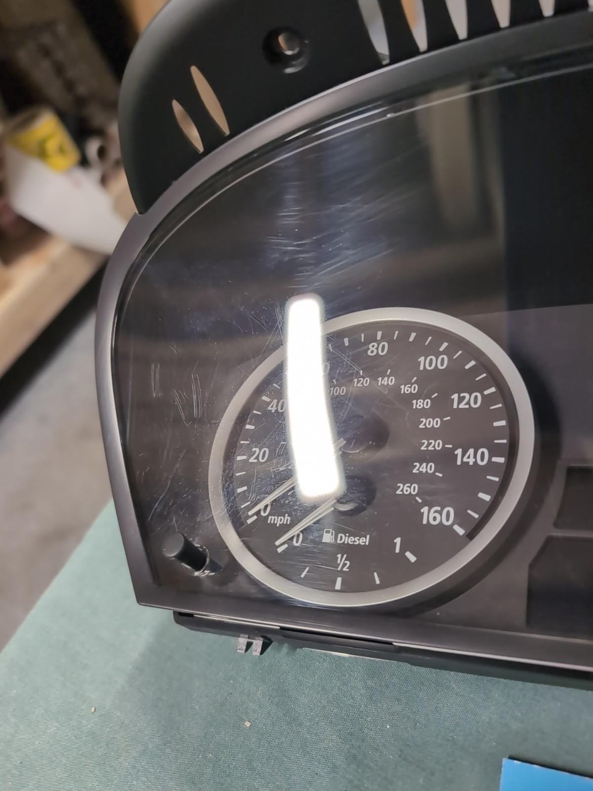 BMW 5 SERIES E60 E61 SPEEDOMETER INSTRUMENT CLUSTER #62.11-6974577