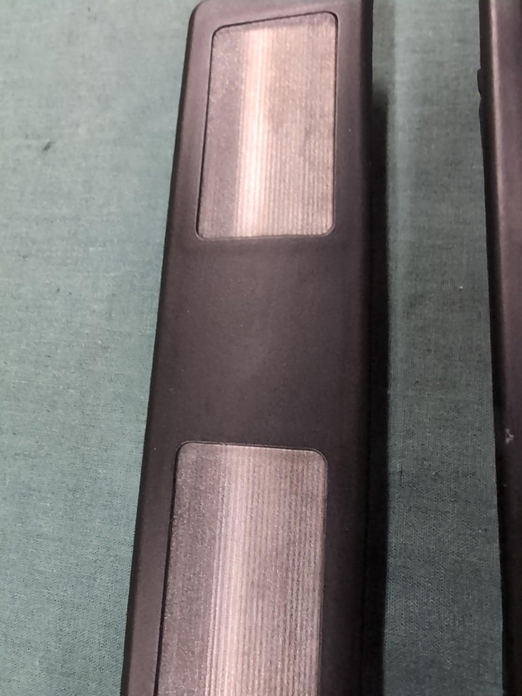 BMW E39 5 Series Front Interior Sun Visor Vanity Mirror Lights Black (P375)