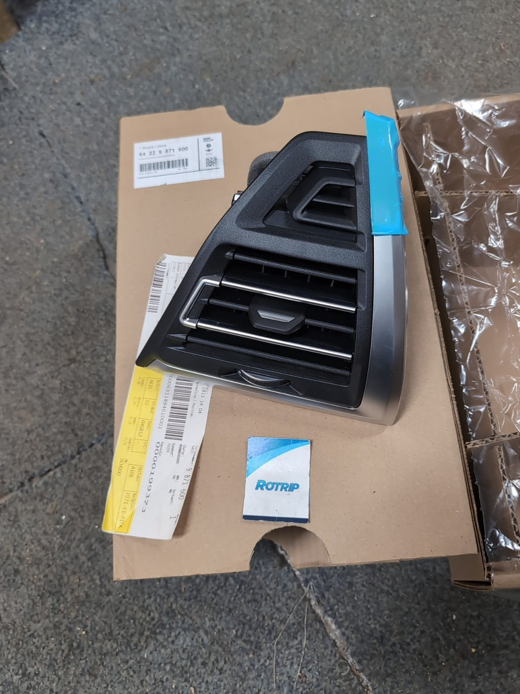 BMW G01 G02 G08 F97 F98 FRESH AIR VENT O/S #9871600