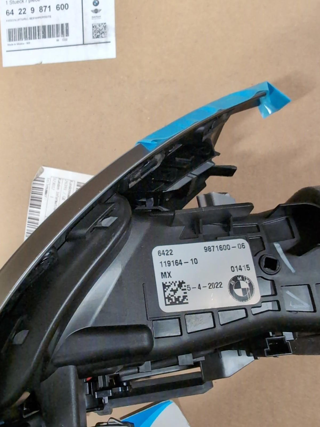 BMW G01 G02 G08 F97 F98 FRESH AIR VENT O/S #9871600