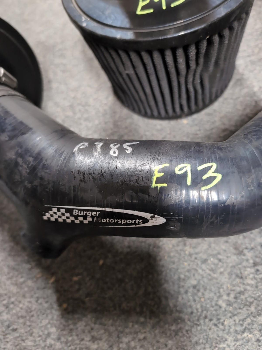 Aftermarket E93 3 Series Burger Motorsport Air Filter Pipes & Filters/Induction Kit